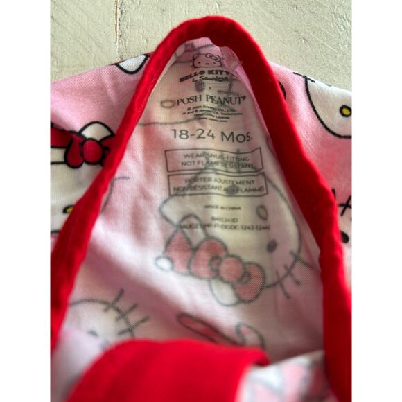 Posh Peanut X Sanrio Hello Kitty Candy Cane Christmas Convertible 18-24m EUC - Picture 5 of 5